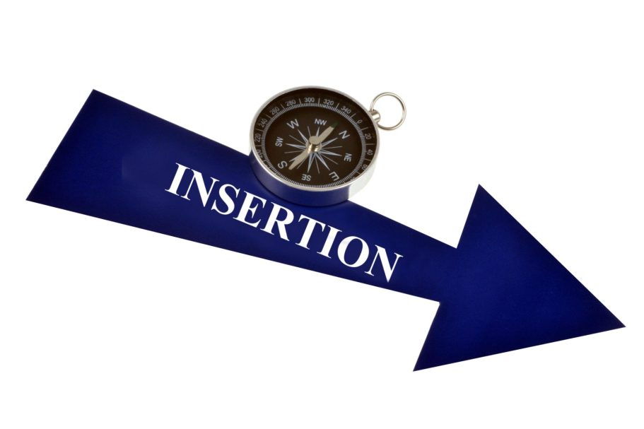 Création d'entreprise Boussole orientée vers la droite avec le mot "INSERTION" écrit dessus.